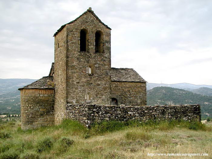 VISTA NORTE DEL TEMPLO.